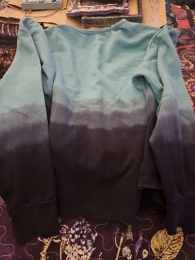 Electric & Rose Blue Ombre Sweatshirt
